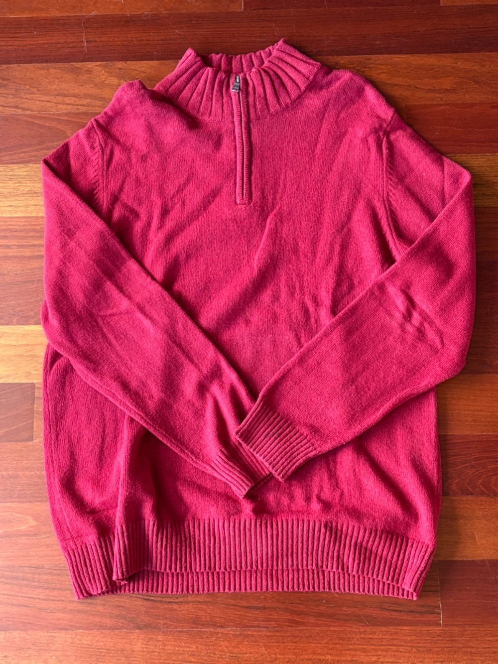 Merona Quarter-Zip Knit Pullover Sweater